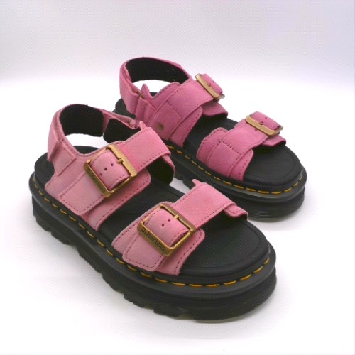Dr Martens Pale Pink zebzag sandals Dr Martens zebzag 2