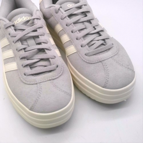 adidas Light Grey vl court bold trainers adidas vl court bold 3