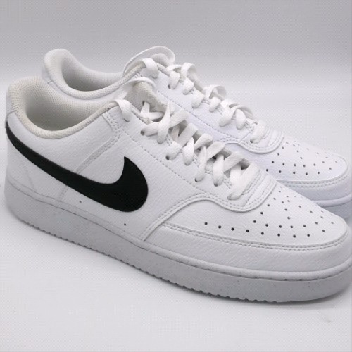 Nike White & Black court vision trainers Nike court vision 2