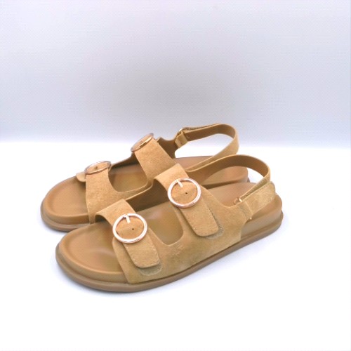 schuh Tan twist footbed girls youth schuh twist footbed 2