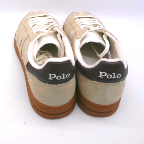 Polo Ralph Lauren Taupe bedford trainers Polo Ralph Lauren bedford 3