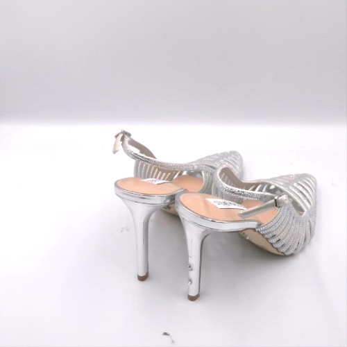 Steve Madden Silver carleigh caged high heels Steve Madden carleigh caged 2