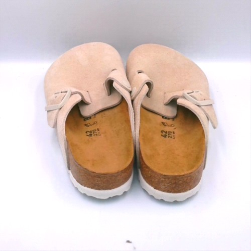 BIRKENSTOCK Beige boston clog sandals BIRKENSTOCK boston clog 3