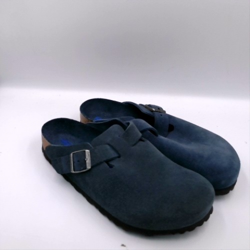 BIRKENSTOCK Navy boston soft footbed clog sandals BIRKENSTOCK boston soft footbed clog 2