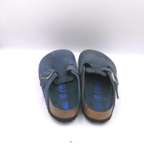 BIRKENSTOCK Navy boston soft footbed clog sandals BIRKENSTOCK boston soft footbed clog 3
