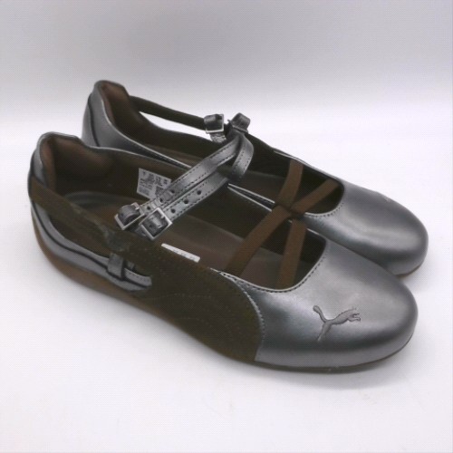 PUMA Brown & Grey speedcat ballet trainers PUMA speedcat ballet 2