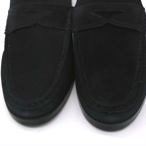 schuh Navy ryle suede loafer shoes schuh ryle suede loafer 2