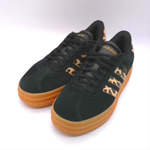 adidas Black & Brown vl court bold trainers adidas vl court bold 3