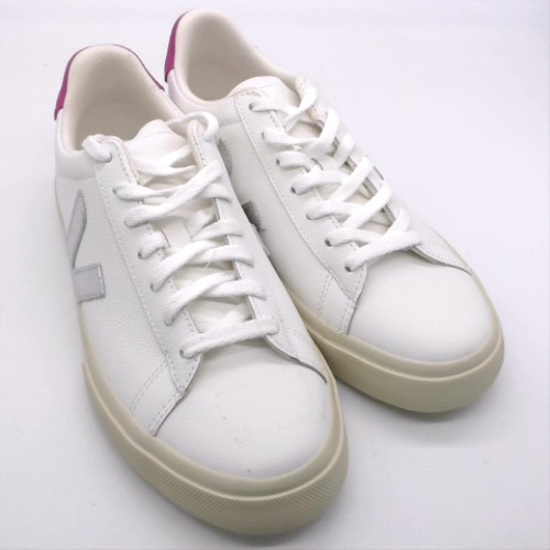 VEJA White & Pink campo trainers VEJA campo 3