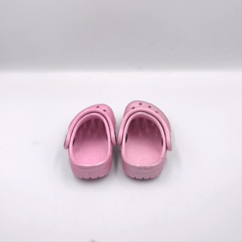 Crocs Pink classic glitter clog girls toddler Crocs classic glitter clog 3