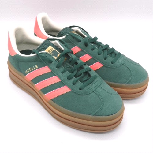 adidas Green gazelle bold girls youth adidas gazelle bold 3
