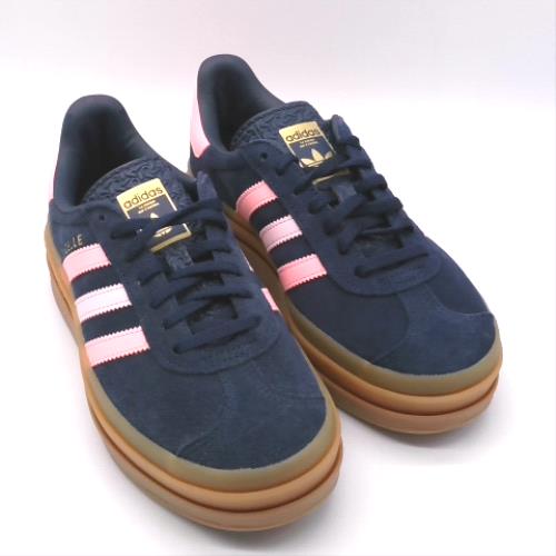 adidas Navy Multi gazelle bold girls youth adidas gazelle bold 2