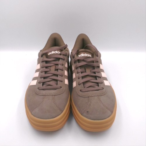adidas Brown Multi vl court bold trainers adidas vl court bold 1