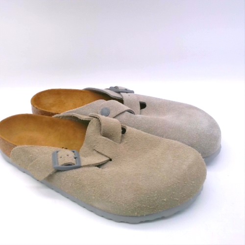 BIRKENSTOCK Grey boston clog sandals BIRKENSTOCK boston clog 2