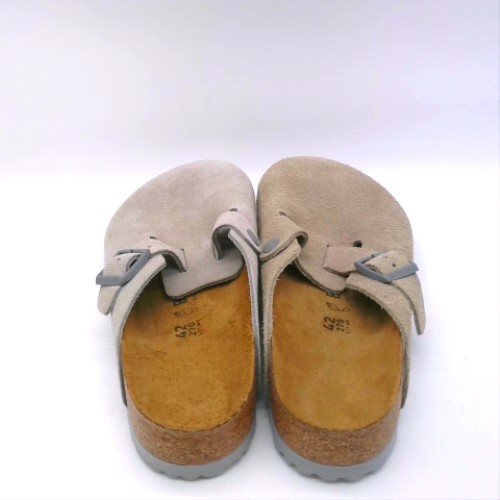 BIRKENSTOCK Grey boston clog sandals BIRKENSTOCK boston clog 3