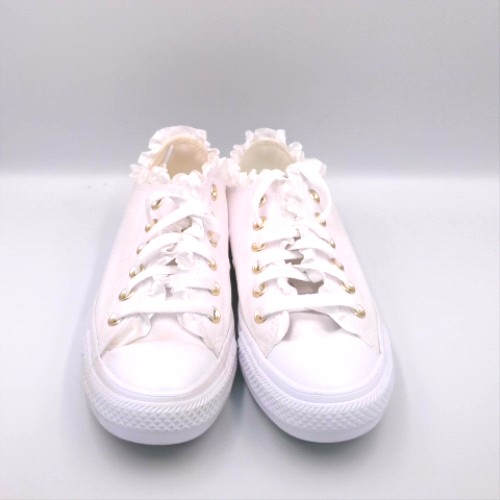 Converse White all star ox ruffles trainers Converse all star ox ruffles 1
