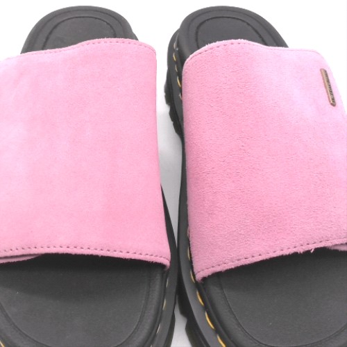 Dr Martens Pale Pink zebzag slide sandals Dr Martens zebzag slide 3