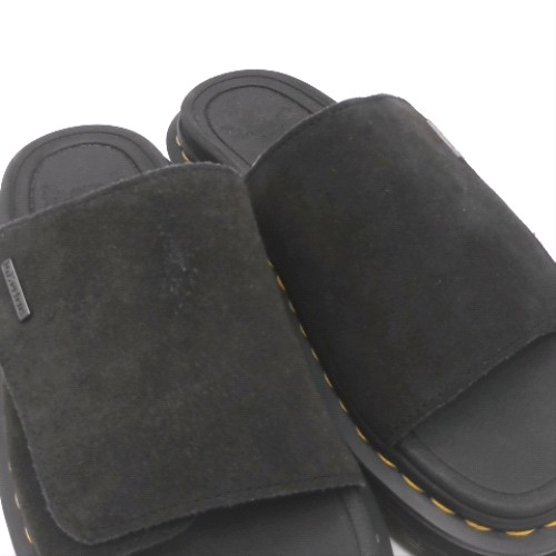Dr Martens Black zebzag slide sandals Dr Martens zebzag slide 3