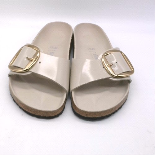 BIRKENSTOCK Light Grey madrid big buckle sandals BIRKENSTOCK madrid big buckle 1
