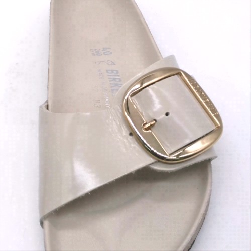 BIRKENSTOCK Light Grey madrid big buckle sandals BIRKENSTOCK madrid big buckle 2