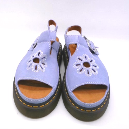 Dr Martens Pale Blue dunnet flower sandals Dr Martens dunnet flower 1