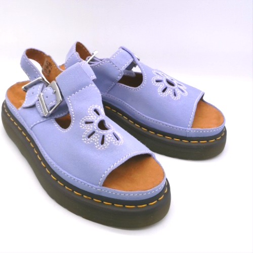 Dr Martens Pale Blue dunnet flower sandals Dr Martens dunnet flower 2