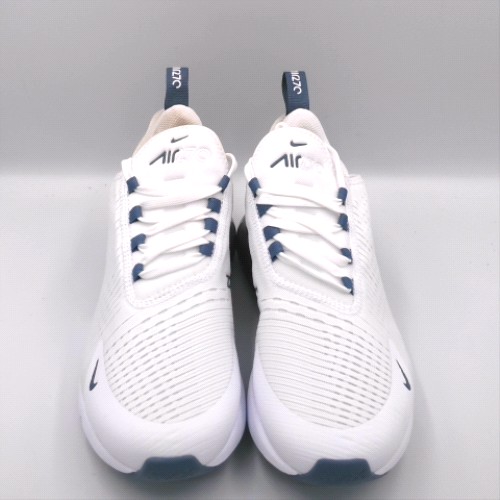 Nike White & Navy air max 270 trainers Nike air max 270 1