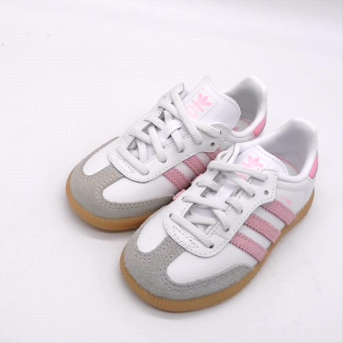 adidas White & Pink samba og girls toddler adidas samba og 3