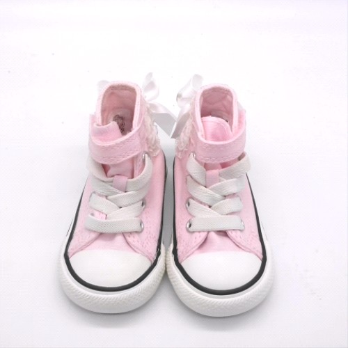 Converse Pink all star hi 1v ruffles girls toddler Converse all star hi 1v ruffles 1