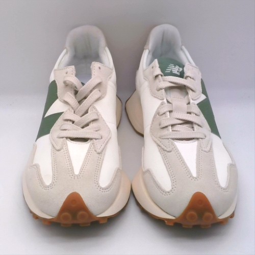 New Balance White & Green 327 trainers New Balance 327 1
