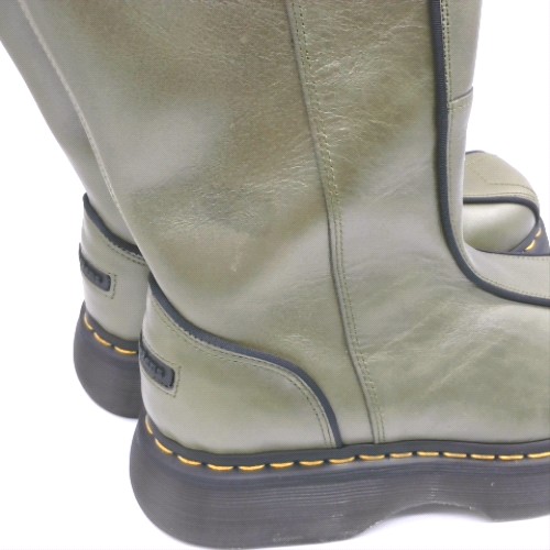 Dr Martens Khaki buzz hi boots Dr Martens buzz hi 3