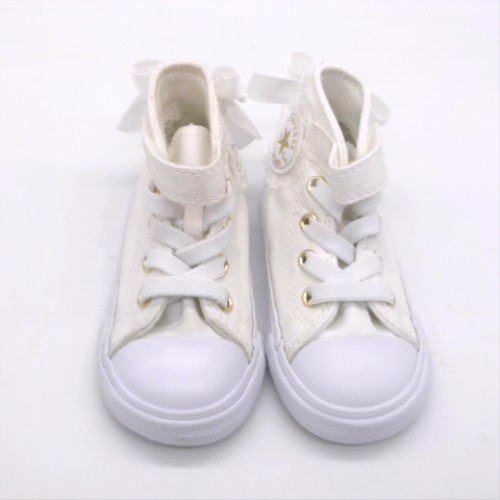 Converse White all star hi ruffles girls toddler Converse all star hi ruffles 1
