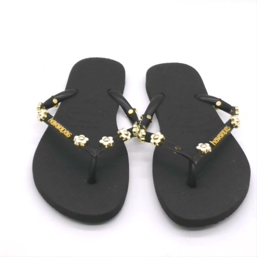 Havaianas Black slim stylish flip sandals Havaianas slim stylish flip 1