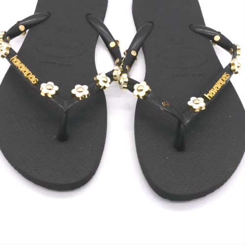 Havaianas Black slim stylish flip sandals Havaianas slim stylish flip 2