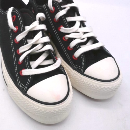Converse Black Multi chucks in love all star ox trainers Converse chucks in love all star ox 3