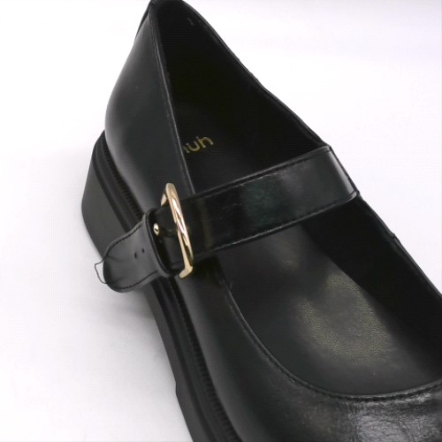 schuh Black luxury mary jane flats schuh luxury mary jane 3