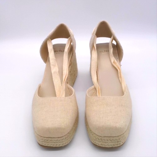 schuh Wide Fit Natural veronica espadrille sandals schuh veronica espadrille 1