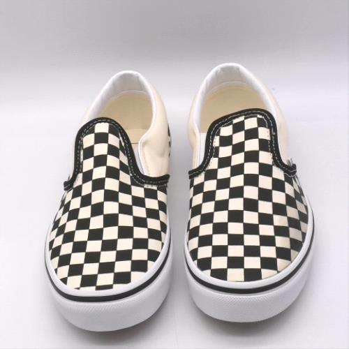 Vans White & Black classic slip-on youth Vans classic slip-on 1