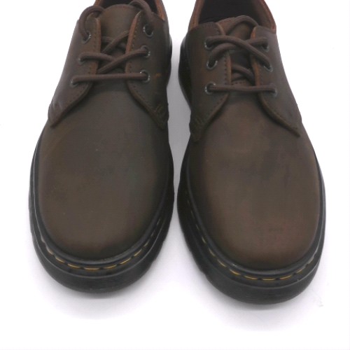Dr Martens Dark Brown brookline lo shoes Dr Martens brookline lo 2