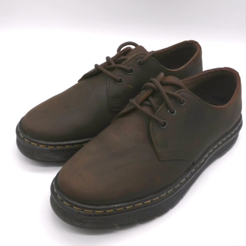 Dr Martens Dark Brown brookline lo shoes Dr Martens brookline lo 3