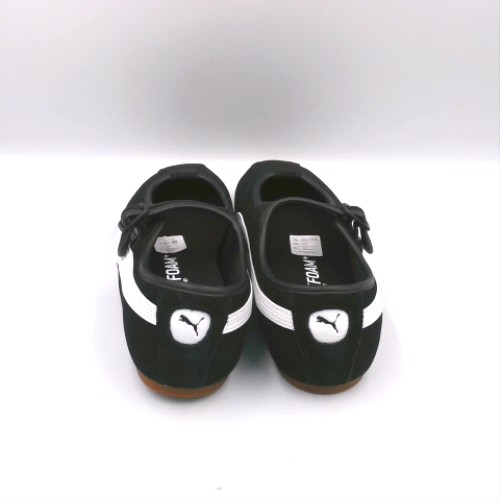PUMA Black & White tacklette trainers PUMA tacklette 3