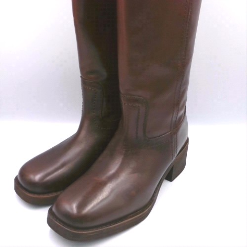 schuh Brown damari leather pull on boots schuh damari leather pull on 2