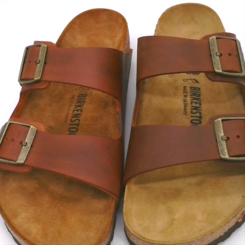 BIRKENSTOCK Brown arizona sandals BIRKENSTOCK arizona 3