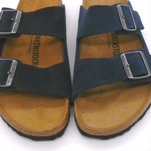 BIRKENSTOCK Navy arizona suede sandals BIRKENSTOCK arizona suede 3