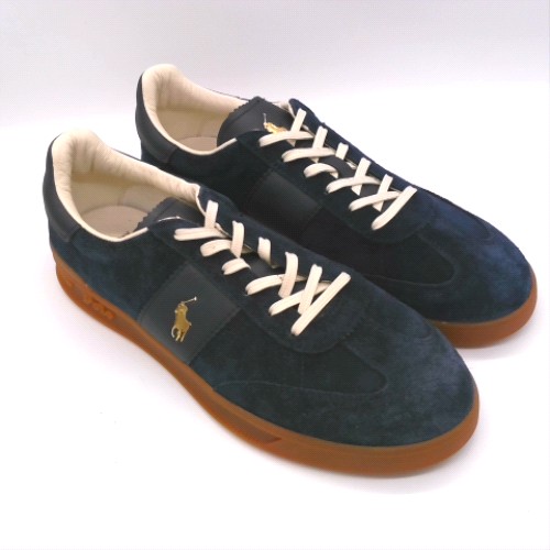 Polo Ralph Lauren Navy heritage area trainers Polo Ralph Lauren heritage area 2
