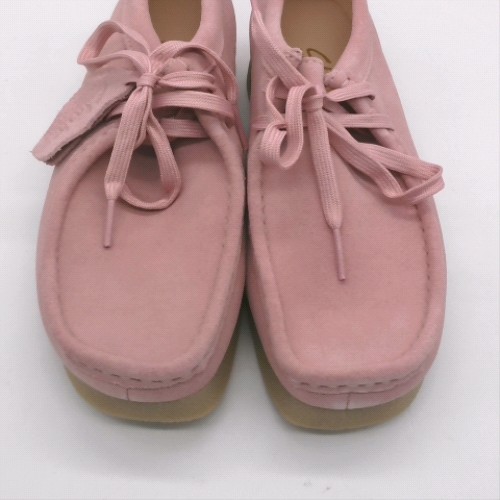 Clarks Pale Pink wallabee evo flats Clarks wallabee evo 2
