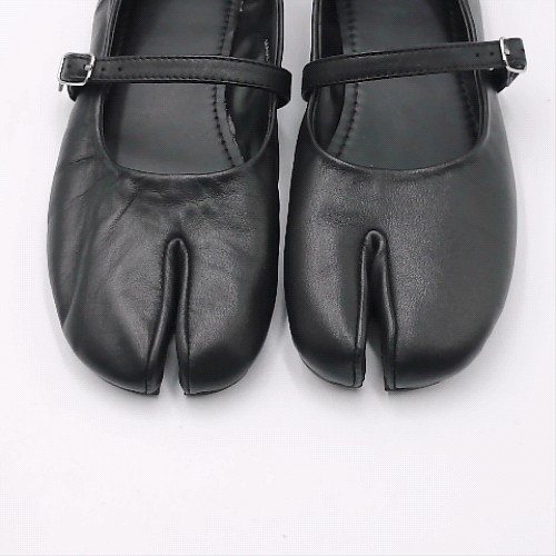schuh lusia leather split toe ballet 2