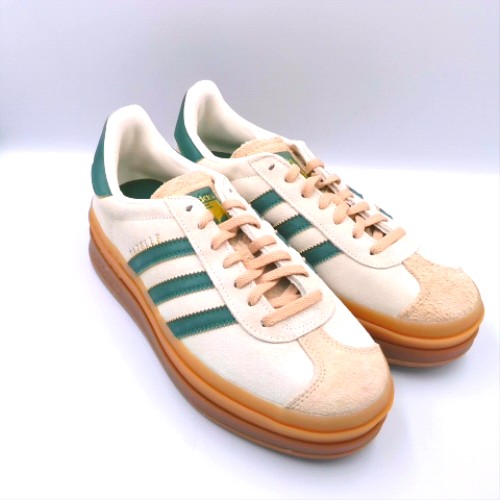 adidas Beige Multi gazelle bold trainers adidas gazelle bold 2