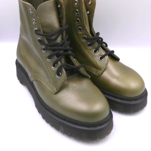 Dr Martens Khaki 1460 pascal bex boots Dr Martens 1460 pascal bex 2