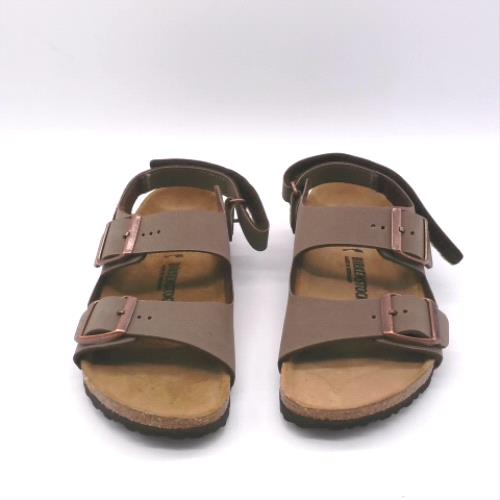 BIRKENSTOCK Brown milano narrow fit boys junior BIRKENSTOCK milano narrow fit 1
